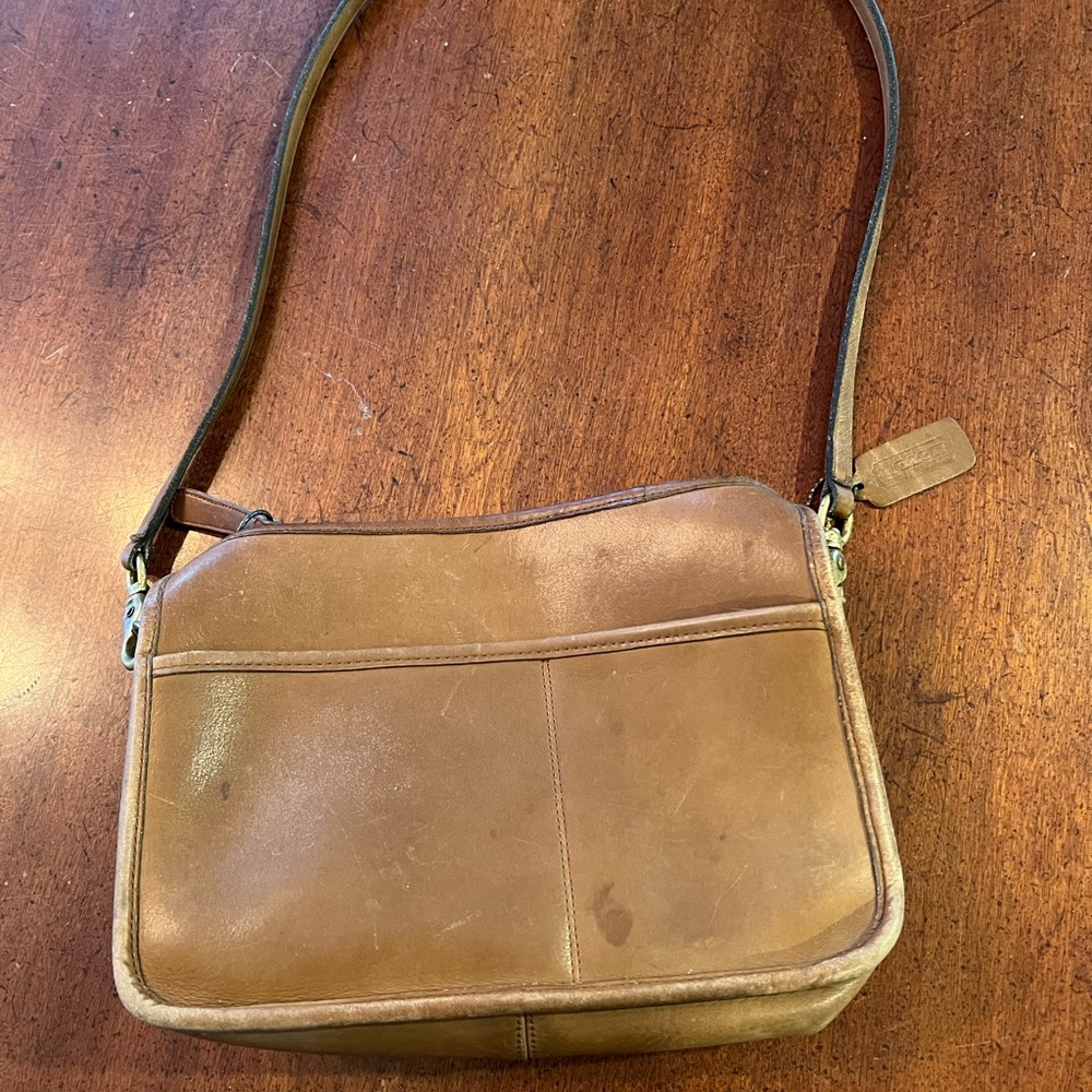 Coach purse vintage lobster claw clasp